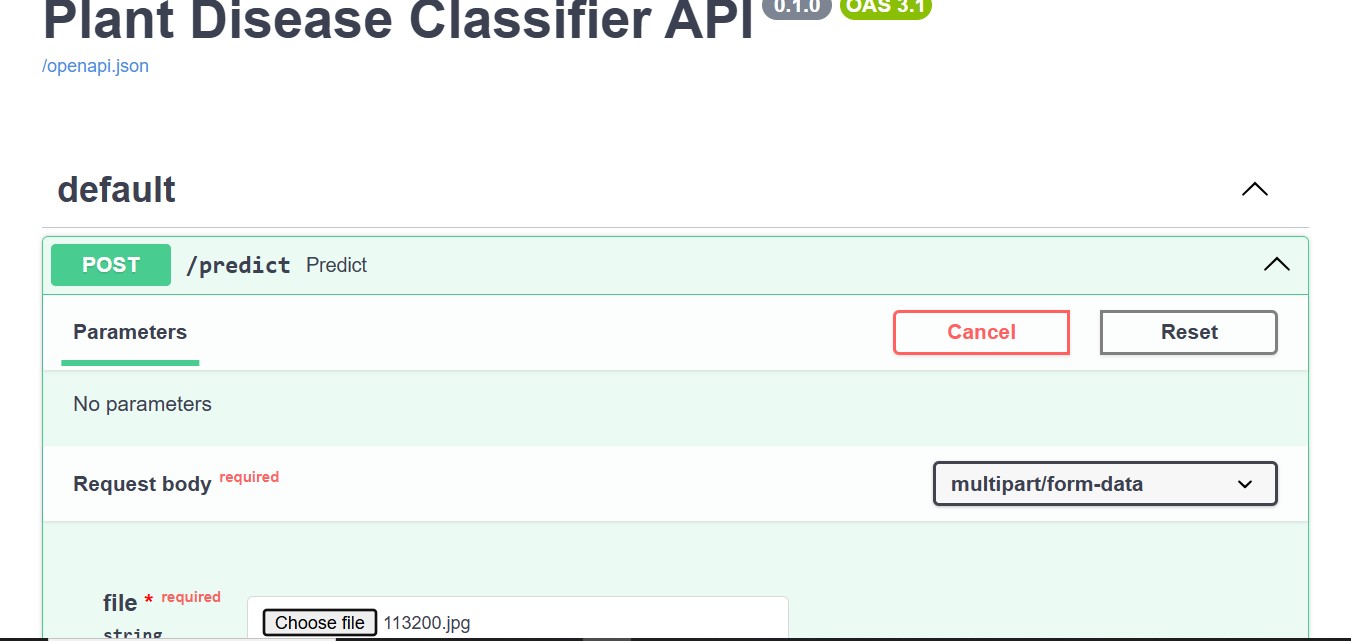 FastAPI Swagger UI Endpoint 2